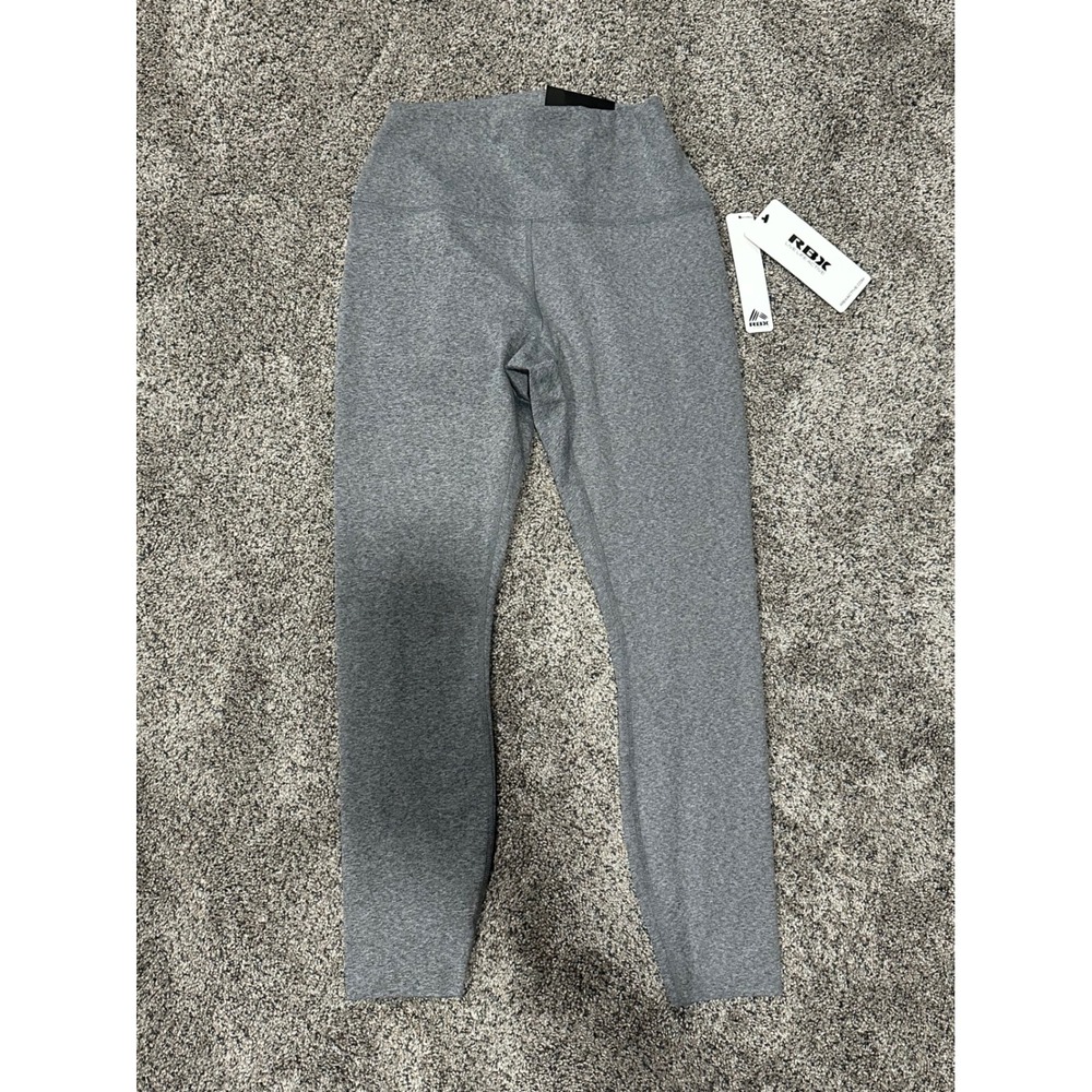 RBX Active Womens High Waisted‎ Ankle Leggings Gray Heather CR60094 Medium NWT